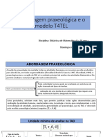 Abordagem Praxeologica, Modelo T4TEL