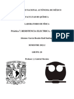 Resistencias en serie, paralelo y mixtas