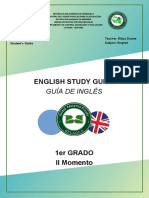 Guía de Inglés 1er Grado II Momento