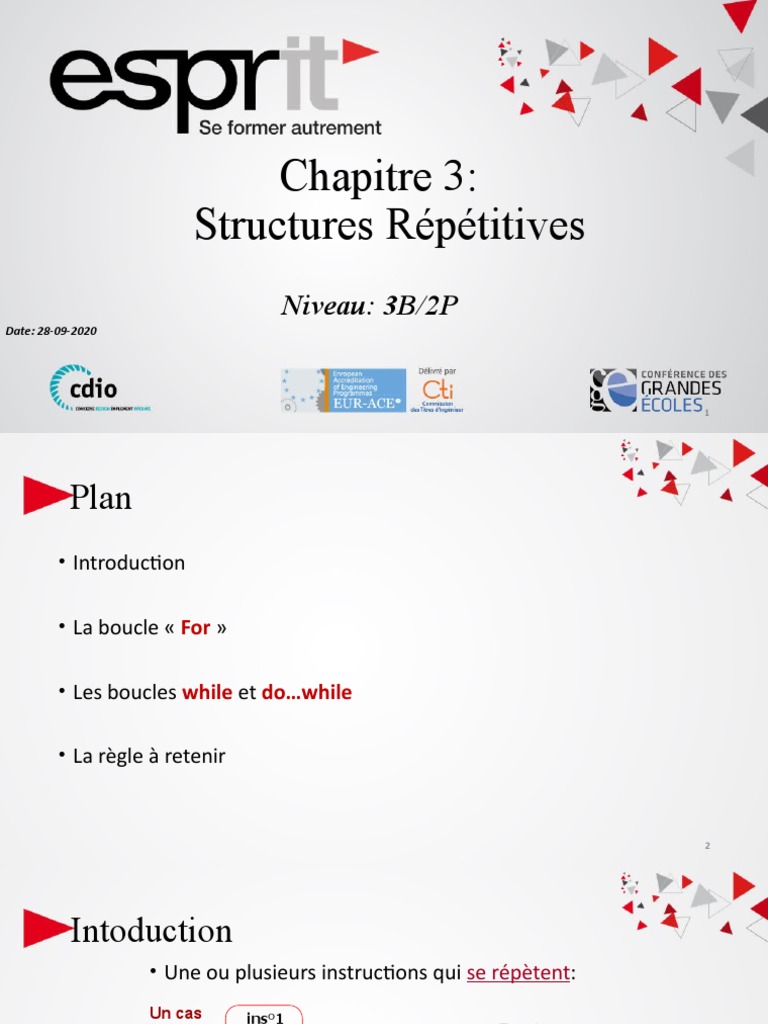 Boucles en C : For, While, Do...While | PDF | Structure de contrôle ...