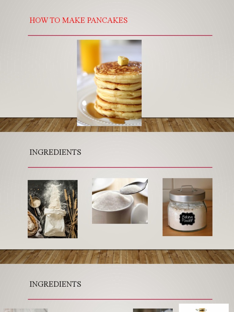 How To Make Pancakes PDF