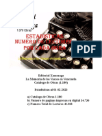 Obras Publicadas Con Titulo Enlace y Numero de Lectores Al 01-02-2023
