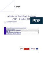 20220706 - Veille Carif Oref