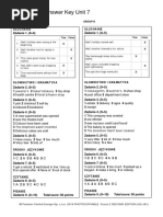 Focus 2 Unit 4 Test Overview | PDF | Home