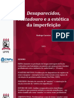 Desaparecidos Matadouro Estetica Imperfeicao