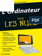 LOrdinateur Pour Les Nuls - Édition Poche - Dan GOOKIN - Z Lib - Org