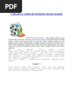 Download Cara Buat Video Di Windows Movie Maker by Sahbana Lubis SN62540669 doc pdf