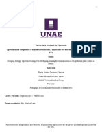 Experiencias usando la estrategia de agrupación para desarrollar comunicación significativa en quinto grado