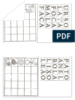 Jogo para Alfabetização-Desenho Letras