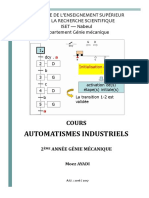 Automatismes Industriels 2 Eme Annee Gen