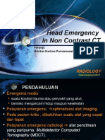 Head Emergency in NCCT - Tentir