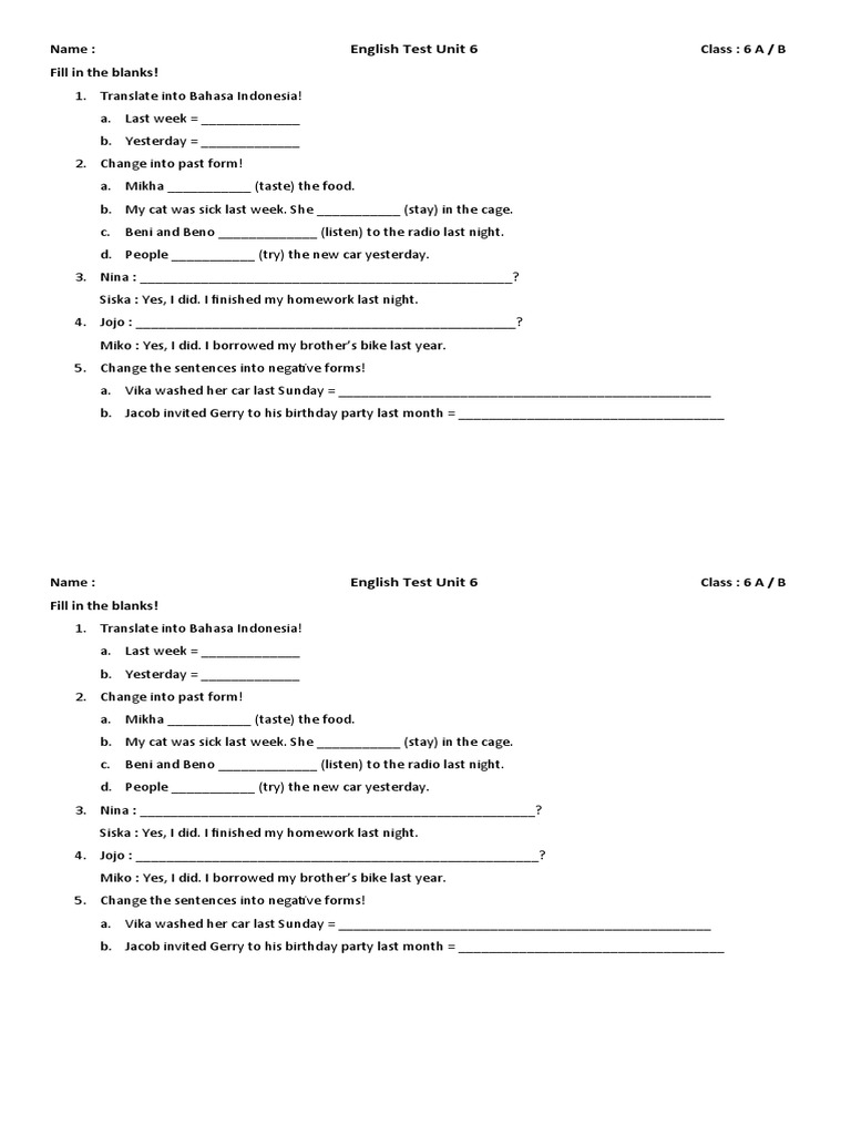 english-test-unit-6-grade-6th-pdf-nutrition-diet-nutrition