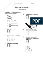 Ujian Sumatif Penggal 3 Matematik