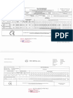 Material Certificates (Flat Bar Twisted Rod Kick Plate End Plate)