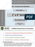 Resistencia de Materiales: Introducción y Aplicaciones