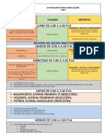 Horario de Actividades Extraclase Versión Última-1