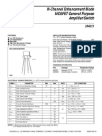 Datasheet MOSFETn