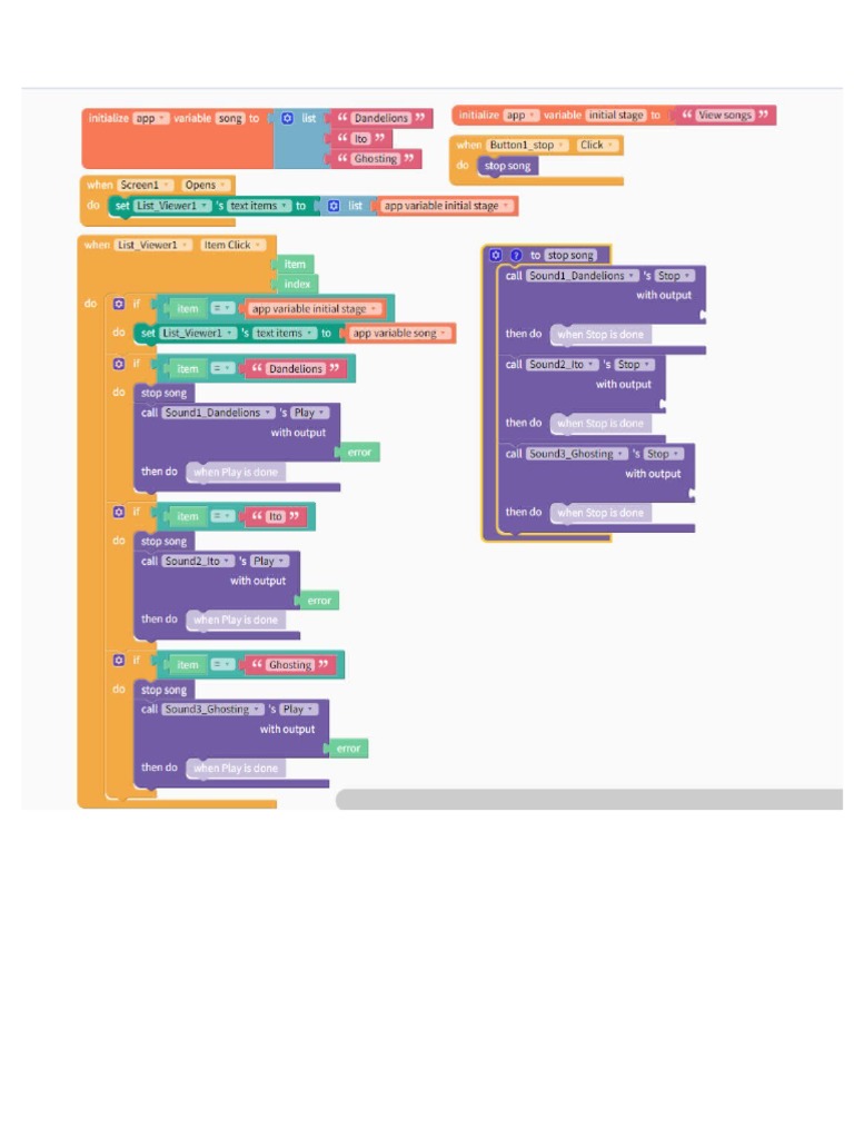Membuat Music Dengan Thunkable | PDF