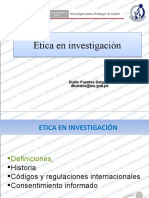 Etica en Investigacion Ops