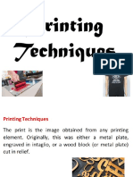 4 Printing Techniques