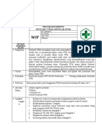 Program Posbindu Penyakit Tidak Menular (PTM) : No. Dokumen: No. Revisi: Tgl. Terbit: Halaman