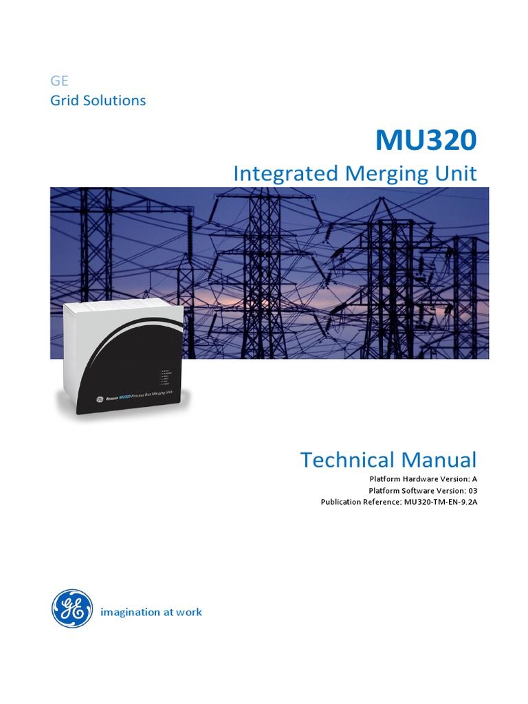 Mu320 TM en 9.2a | PDF | Fuse (Electrical) | Computer Network