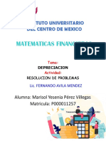 Matematicas Financieras: Instituto Universitario Del Centro de Mexico