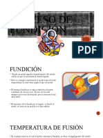 Proceso de Fundición