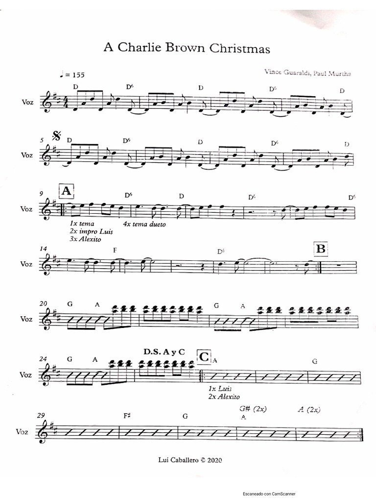 A Charlie Brown Christmas PDF