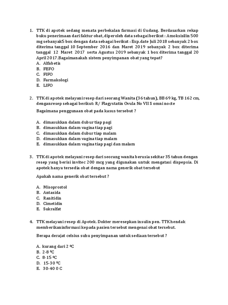 Soal UKOM | PDF