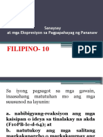 Aralin 3-Filipino 10