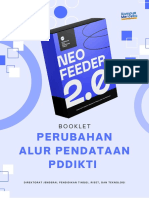 Booklet Perubahan Alur Pendataan PDDikti