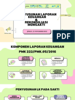 Penyusunan LK Dan Rekonsiliasi Pada MONSAKTI