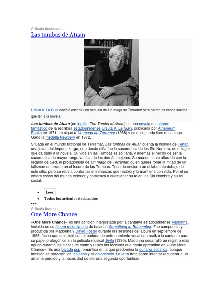 Las Tumbas de Atuan PDF