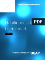 Habilidades de Literacidad: Géneros Académicos y Disciplinares