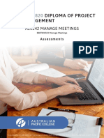 A20242 Manage Meetings Assessment v1.1
