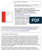 Reezigt (2005) - School Effectiveness and School Improvement