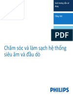 Chăm sóc và làm sạch hệ thống siêu âm - đầu dò - VN