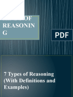Kinds of Reasoning
