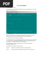 Ca7 Mainframe Commands | PDF
