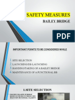 Safety Measures Bailey Bridge