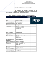 Actividad 2. Tarea Sobre La Clasificación de Las Variables