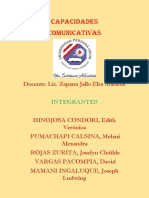 Capacidades Comunicativas Sec 8