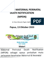 MPDN at Papua 13 Okt 2020