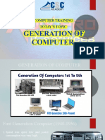 Generation of Computer