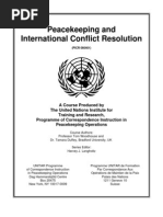 Download Peacekeeping and International Conflict Resolution by ripon06 SN62545327 doc pdf