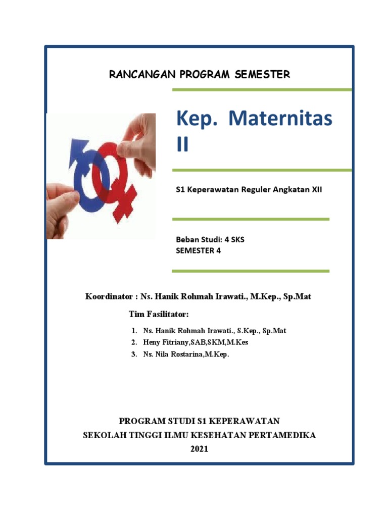 RPS Maternitas 2 REG XII A Digabungkan | PDF | Sains & Matematika