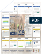 Calendario Escolar 2023 UNISON