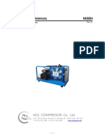 M3EH Air Compressor Manual Operation and Maintenance Guide