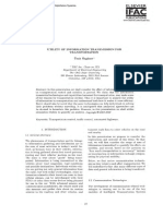 Utility of Information Transmission For Transport - 2003 - IFAC Proceedings Volu